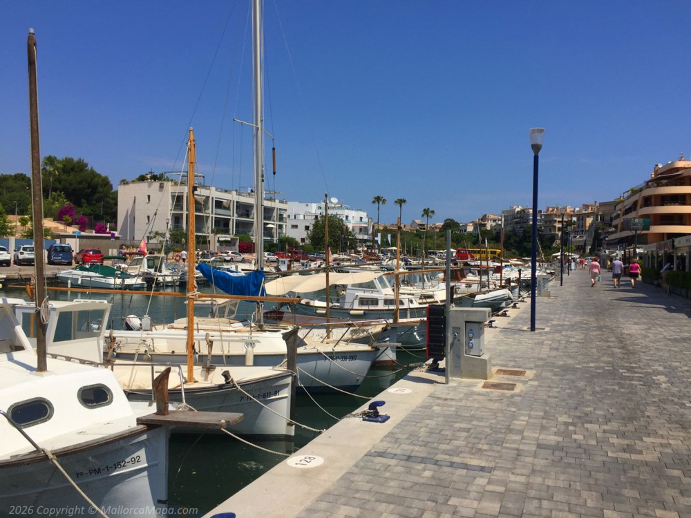 Paseo marítimo de Porto Cristo, Mallorca